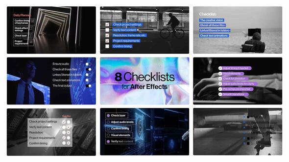 VideoHive Checklist Video Template 50143554
