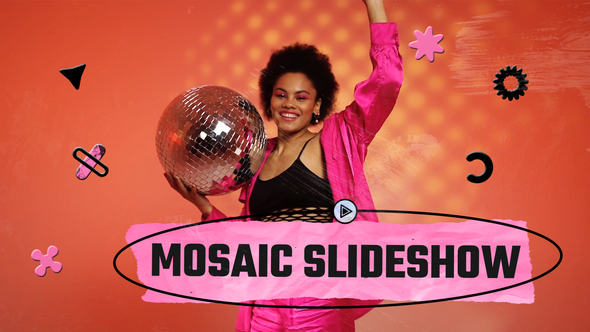 VideoHive Cool Mosaic Slideshow 48663489