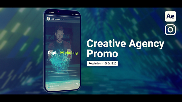 VideoHive Creative Agency Promo Vertical 50126749