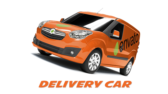 VideoHive Delivery Car 20143464