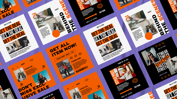 VideoHive Destine Modern Social Media Posts 50424362