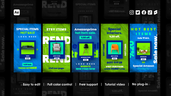 VideoHive E-Commerce Instagram Reels 48673249