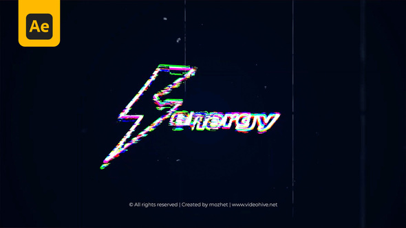 VideoHive Glitch Logo Reveal 50109147