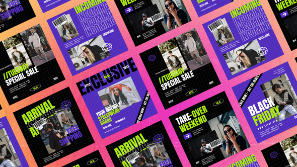 VideoHive Gonner Fashion Social Media Posts 50425650