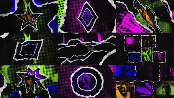 VideoHive Grunge Transitions 50143380