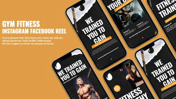 VideoHive Gym Fitness Instagram Reel 50402131