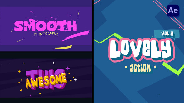 VideoHive Hip-Hop Cartoon Logo Opener [After Effects] 50345719