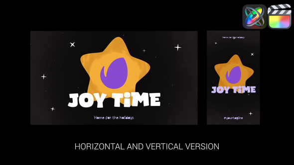 VideoHive Holiday Christmas Morphing Logo for FCPX 50038934