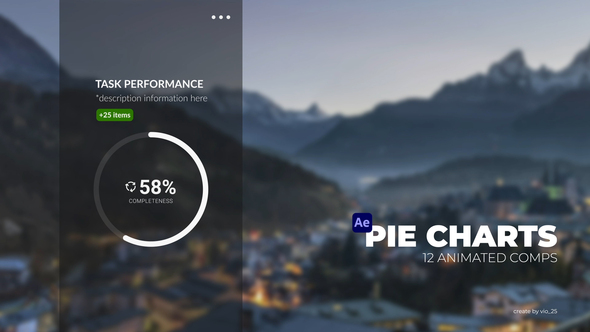 VideoHive Infographics Pie Charts 50384981