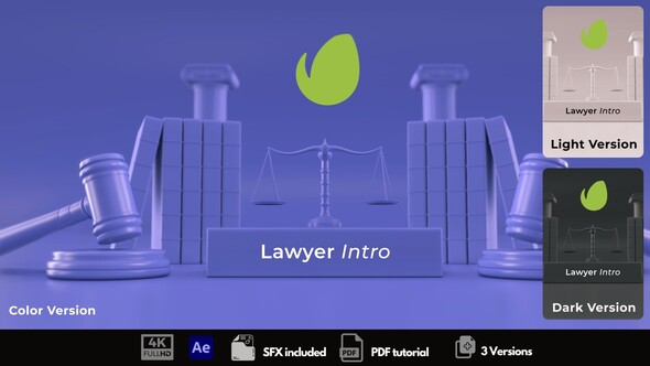 VideoHive Lawyer Intro 50403939