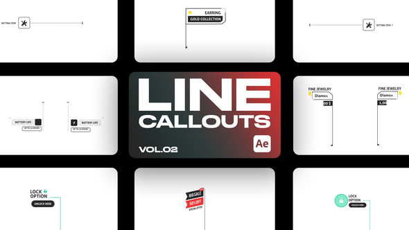 VideoHive Line Callout V.2 50382275