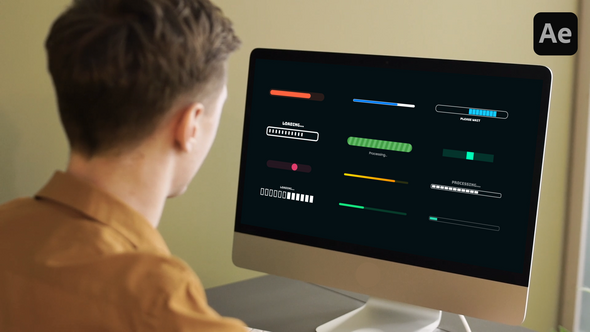 VideoHive Loading Bars 50144846