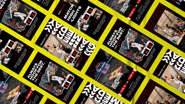 VideoHive Loops Basketball Reels & Stories 50092866