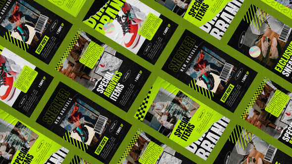 VideoHive Lurixe Sneaker Instagram Stories 50404004