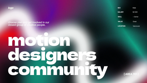 VideoHive Meshed Gradient Typography 50114705