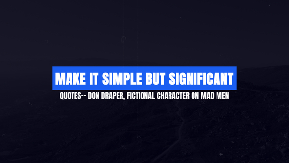 VideoHive Minimal Titles 50427349