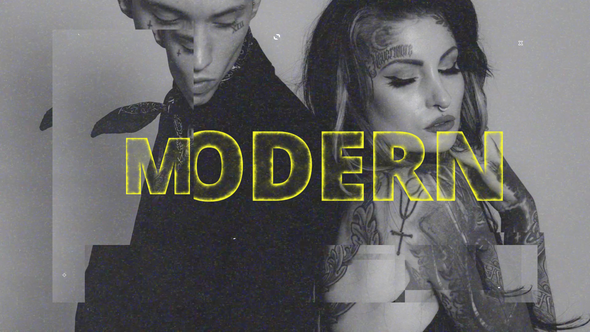 VideoHive Modern Glitch Slideshow 50127397