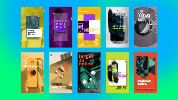 VideoHive Podcast Instagram Stories 50386345
