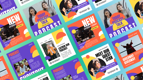 VideoHive Postcard Connect Friend Posts 50137392