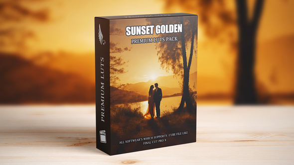 VideoHive Premium Golden Hour Video LUTs: Elevate Your Footage with Cinematic Hollywood Sunset Effects 50099746