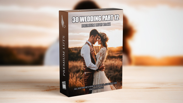 VideoHive Professional Cinematic LUTs Collection: 30 Wedding Video Presets for Elite Videography 50111508