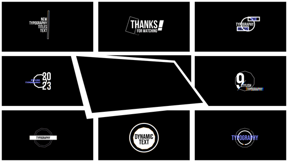 VideoHive RGB Simple Titles 50112607