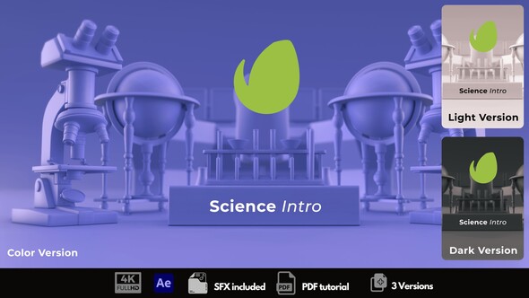 VideoHive Science logo 50347593