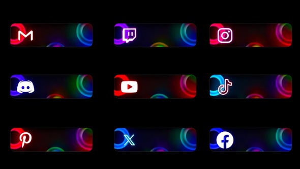 VideoHive Social Lower Thirds 50057134