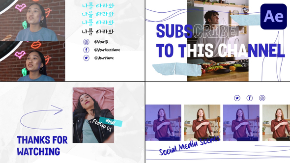 VideoHive Social Media Slides for After Effects 50327803