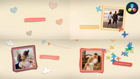 VideoHive Stop Motion Slideshow for DaVinci Resolve 50054145