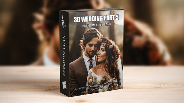 VideoHive Transform Wedding Videos with 30 Cinematic LUTs: The Videographer’s Choice 50042426