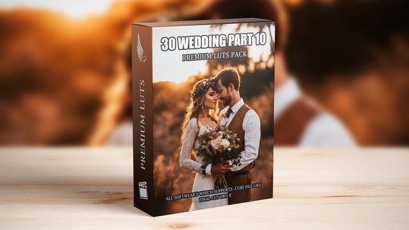 VideoHive Transform Your Wedding Storytelling: 30 Top-Rated Cinematic LUTs for Videographers 50092290