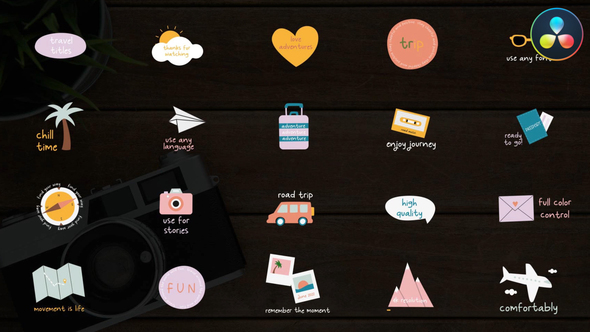 VideoHive Travel Titles | DaVinci Resolve 49995617