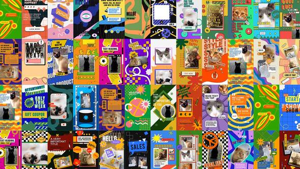 VideoHive Trendy Vertical Stories Package 50126761