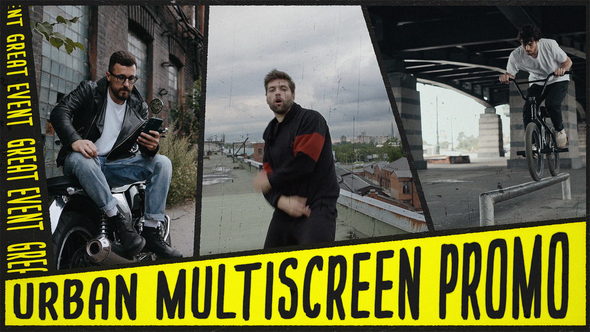VideoHive Urban Multiscreen Promo 50071668