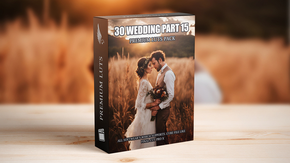 VideoHive Wedding Videography Essentials: 30 Cinematic LUTs for Professional Video Editing 50111889