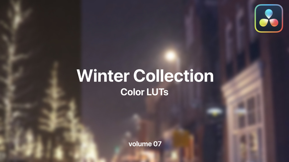VideoHive Winter LUTs Collection Vol. 07 49984064