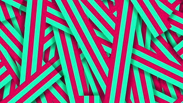 VideoHive 3d Line Illusion Loop Design 50508543