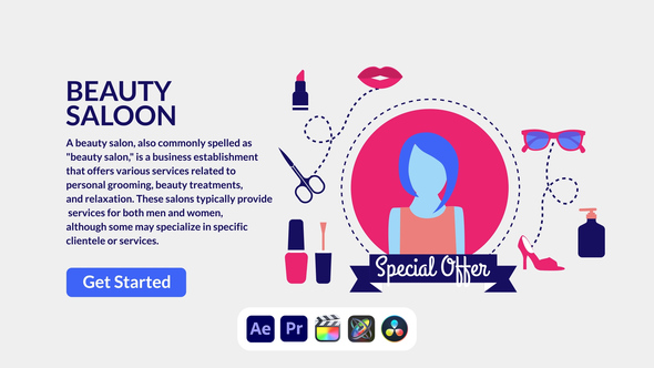 VideoHive Beauty Saloon Design Concept 50690336