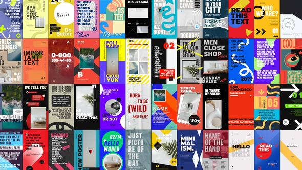 VideoHive Bold Minimalism Posters 50594899