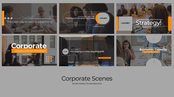 VideoHive Corporate Typographic Scenes 50661899