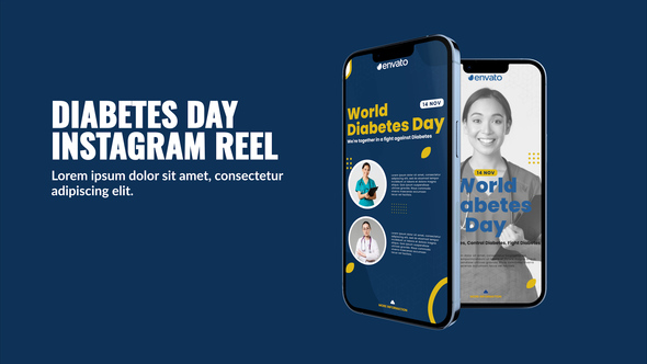 VideoHive Diabetes Day Instagram Stories 50679379