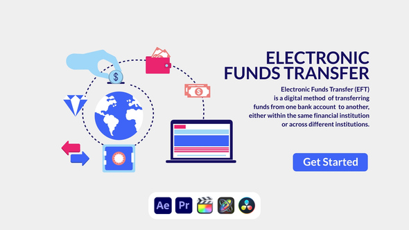 VideoHive Electronics Funds Transfer Design Concept 50690709