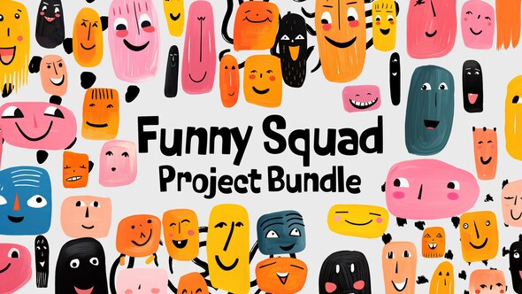 VideoHive Funny Squad Bundle 50417654