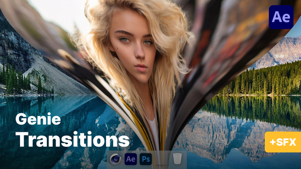 VideoHive Genie Transitions 50679806