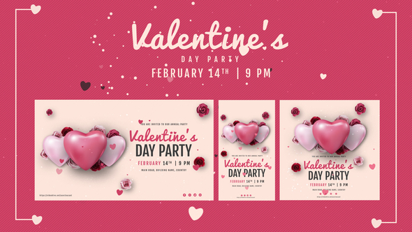 VideoHive Happy Valentine’s Day Party 50279043