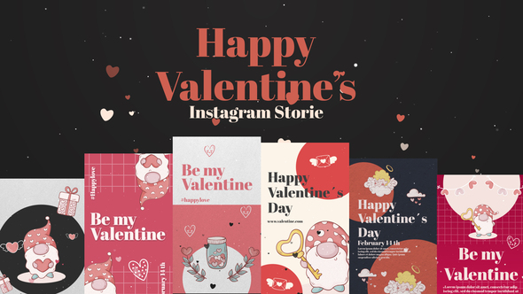 VideoHive Happy Valentines Instagram Storie 50302602