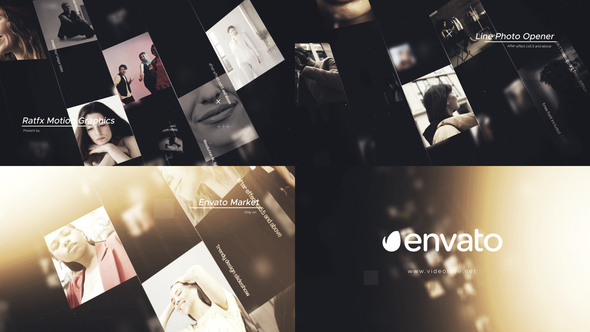 VideoHive Line Photo Opener 50591598