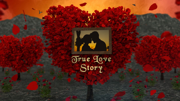 VideoHive Love Story Slideshow 50474977