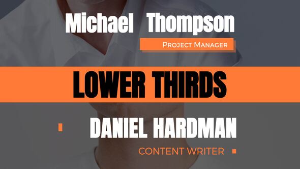 VideoHive Lower Thirds 50672418